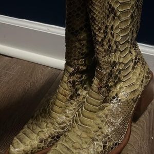 Guess Snakeskin Boots